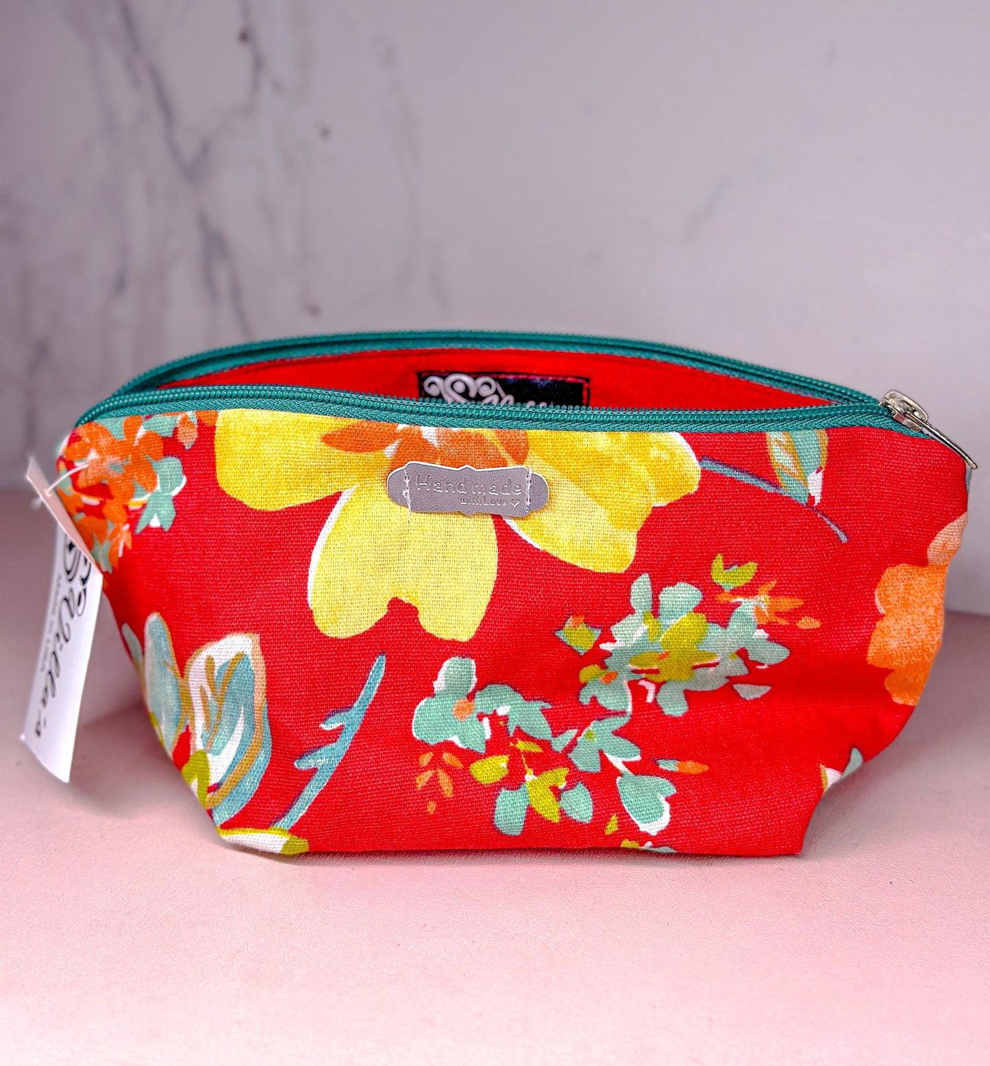 handmade cosmetic bag